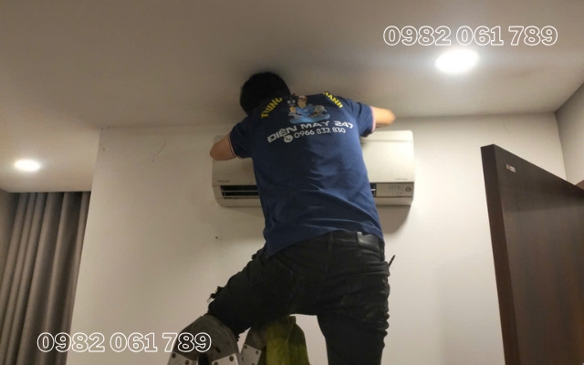 Sửa điều hòa tại cổ bi